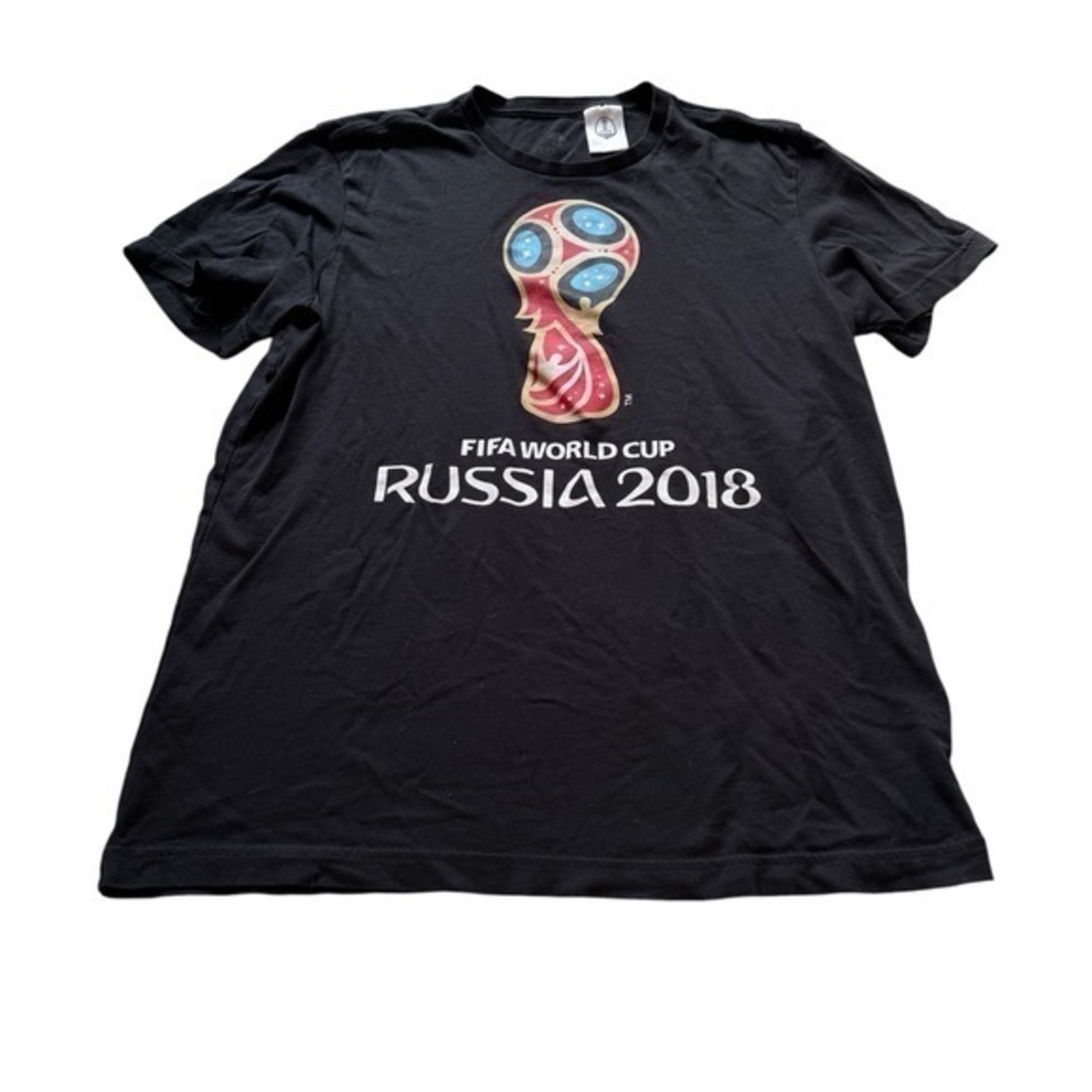Black ADIDAS FIFA World Cup Russia 2018 T-Shirt